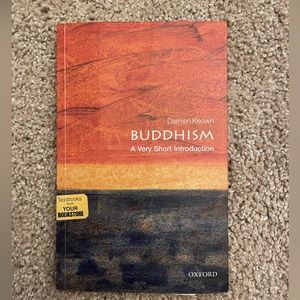 Buddhism A very short introduction. Used